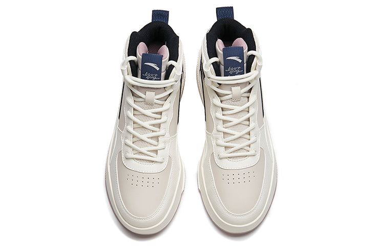 (WMNS) ANTA Life Style High-Top Sneakers 'White Pink Black' 922238011-9 sold by KicksCrew product image thumbnail 3