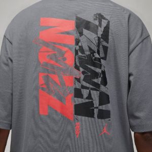 Air Jordan Zion T-Shirt 'Grey' DV5631-084 sold by KicksCrew