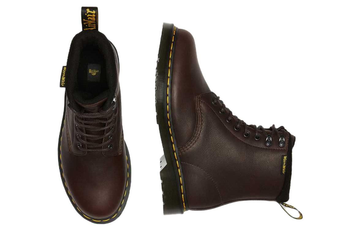 Dr. Martens 1460 Pascal Warmwair Leather Lace Up Boots 'Dark Brown' 27816201 sold by KicksCrew product image thumbnail 4