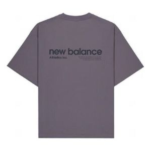 New Balance Athletics Small NB Logo T-Shirt 'Purple' AMT42335-CAS sold by KicksCrew
