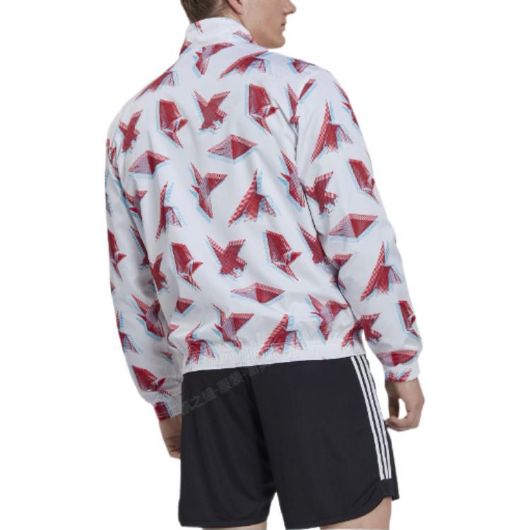 adidas Japan Tiro 23 Anthem Jacket 'White Blue Red' HC6292 sold by KicksCrew product image thumbnail 4