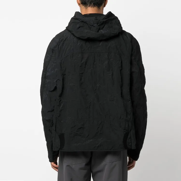 STONE ISLAND Shadow Project Zipped Hooded Jacket 'Black' 781940426-V2029 sold by KicksCrew product image thumbnail 2