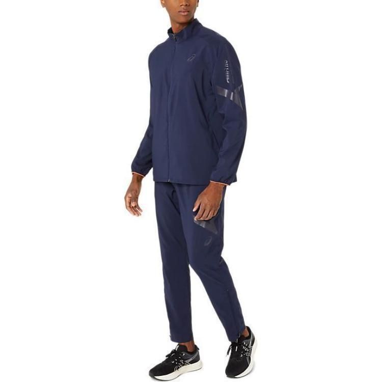 Asics A-I-M Cool Stretch Summer Woven Jacket 'Midnight' 2031E542-400 sold by KicksCrew product image thumbnail 5