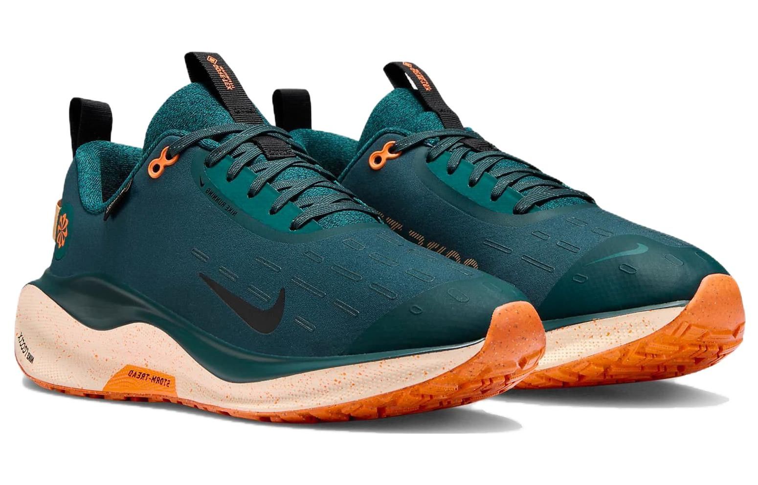 Nike React X Infinity Run 4 GORE-TEX 'Deep Jungle Total Orange' FB2204-300 sold by KicksCrew product image thumbnail 2