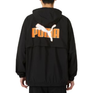 Puma Graphic Cool Jacket 'Black' 537185-01 sold by KicksCrew