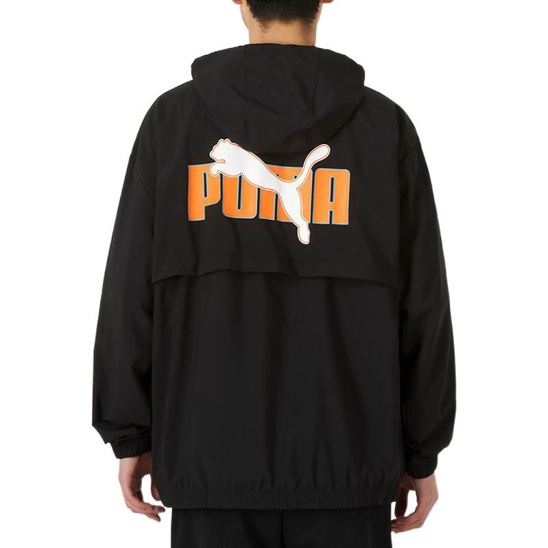 Puma Graphic Cool Jacket 'Black' 537185-01 sold by KicksCrew product image thumbnail 4