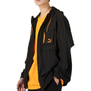 Puma Graphic Cool Jacket 'Black' 537185-01 sold by KicksCrew