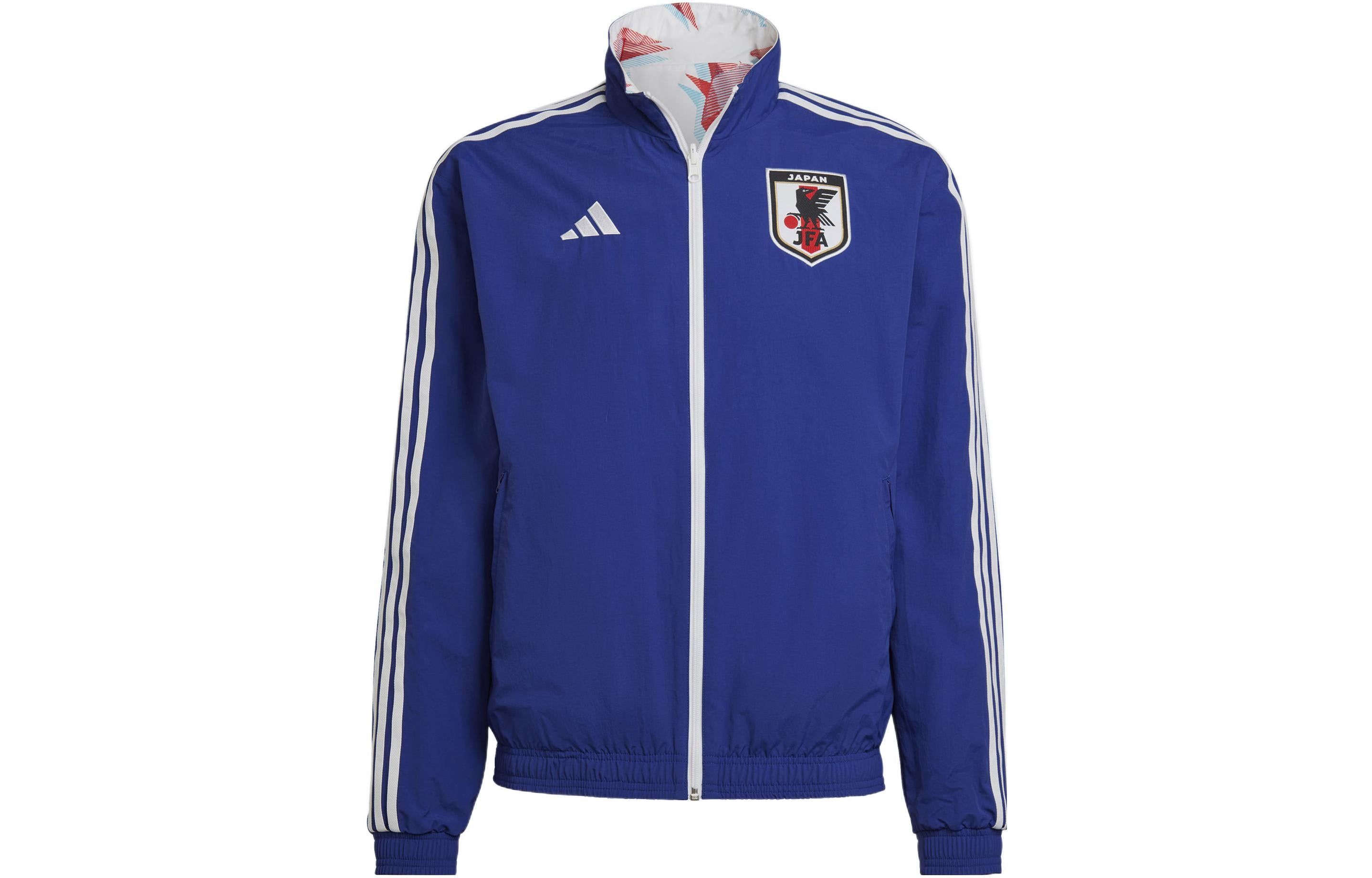 adidas Japan Tiro 23 Anthem Jacket 'White Blue Red' HC6292 sold by KicksCrew product image thumbnail 2