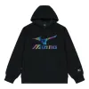 Mizuno Logo Graphic Hoodie 'Black' A2CA2A40 sold by KicksCrew