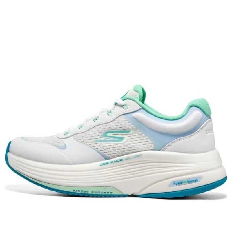 (WMNS) Skechers Go Walk Distance Walker 'White Aqua' 125130-WAQ sold by KicksCrew