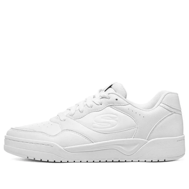 Skechers Koopa Court Volley Low Varsity 'White' 183240-WHT sold by KicksCrew