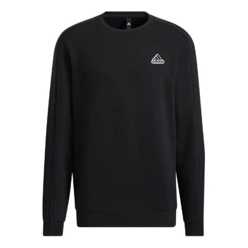 adidas Sportswear Badge Crew Sweatshirt 'Black' HG1851 sold by KicksCrew