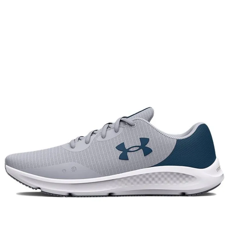 Under Armour Charged Pursuit 3 Tech 'Mod Grey Petrol Blue' 3025424-102 sold by KicksCrew