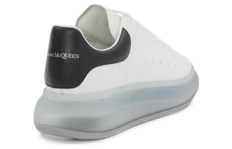 Alexander McQueen Oversized Sneakers 'Clear Sole White Navy Blue' 709817WICY19095 sold by KicksCrew
