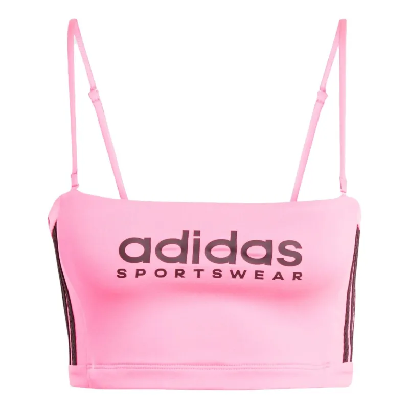 (WMNS) adidas Tiro Summer Tube Top With Detachable Straps Asia Sizing 'Lucid Pink' IS0730 sold by KicksCrew