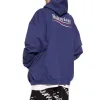 Balenciaga Political Campaign Hoodie 'Blue' 620973TKVI91195 sold by KicksCrew
