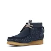 Clarks Wallabee Boots 'Navy Shashiko' 26169152 sold by KicksCrew