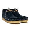 Clarks Wallabee Boots 'Navy Shashiko' 26169152 sold by KicksCrew