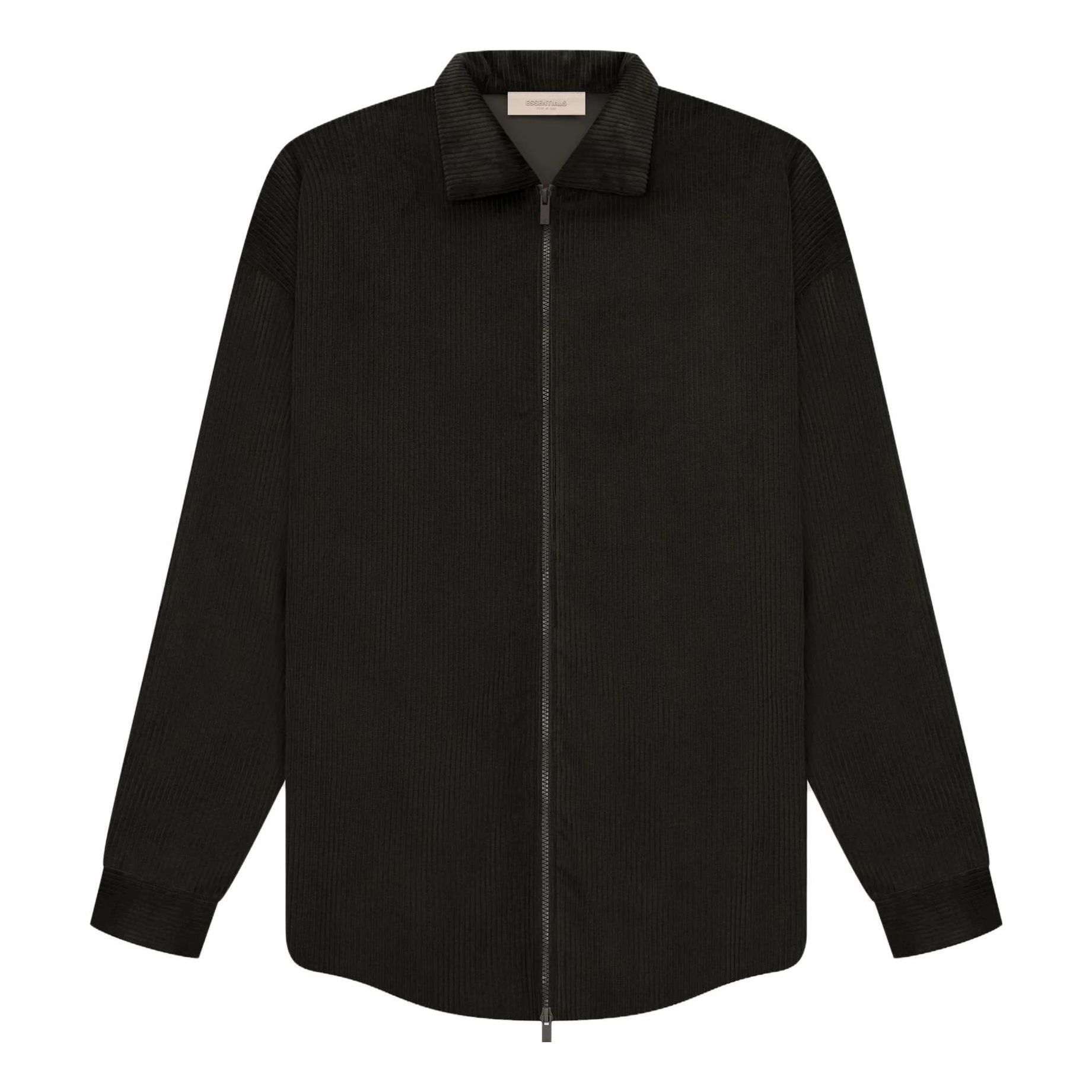 Fear of God Essentials SS23 Corduroy Jacket 'Off-Black' FOG-SS23-045 sold by KicksCrew