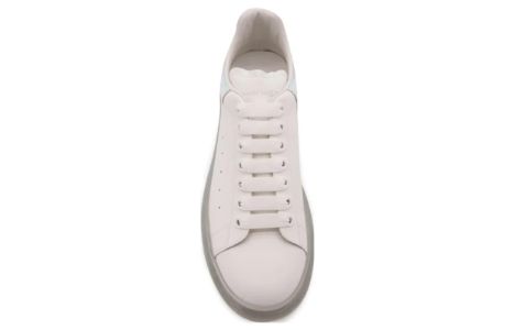 Alexander McQueen Oversized Sneaker 'White Shock Pink' 610812WHXM89035 sold by KicksCrew