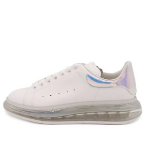 Alexander McQueen Oversized Sneaker 'White Shock Pink' 610812WHXM89035 sold by KicksCrew