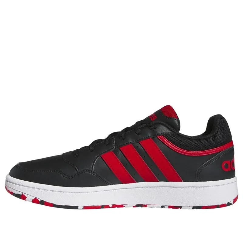 adidas Sportswear Hoops 3.0 Low 'Black Red' ID7983 sold by KicksCrew