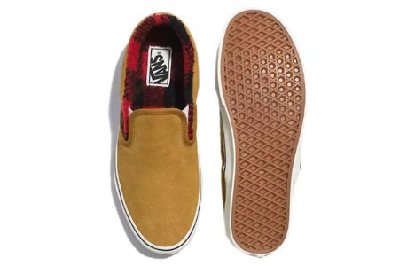 Vans Classic Slip-On Cozy Hug 'Brown' VN0009Q71M7 sold by KicksCrew