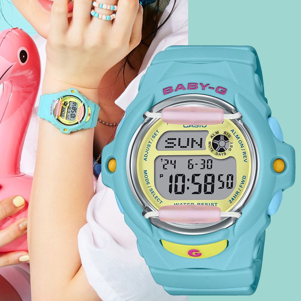 (WMNS) CASIO Baby-G Digital 'Baby Blue' BG-169PB-2 sold by KicksCrew product image thumbnail 4
