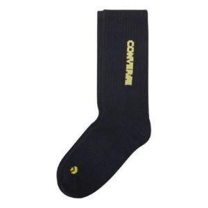 Converse Graphic Single Crew Socks 'Black' 10022440-A02 sold by KicksCrew