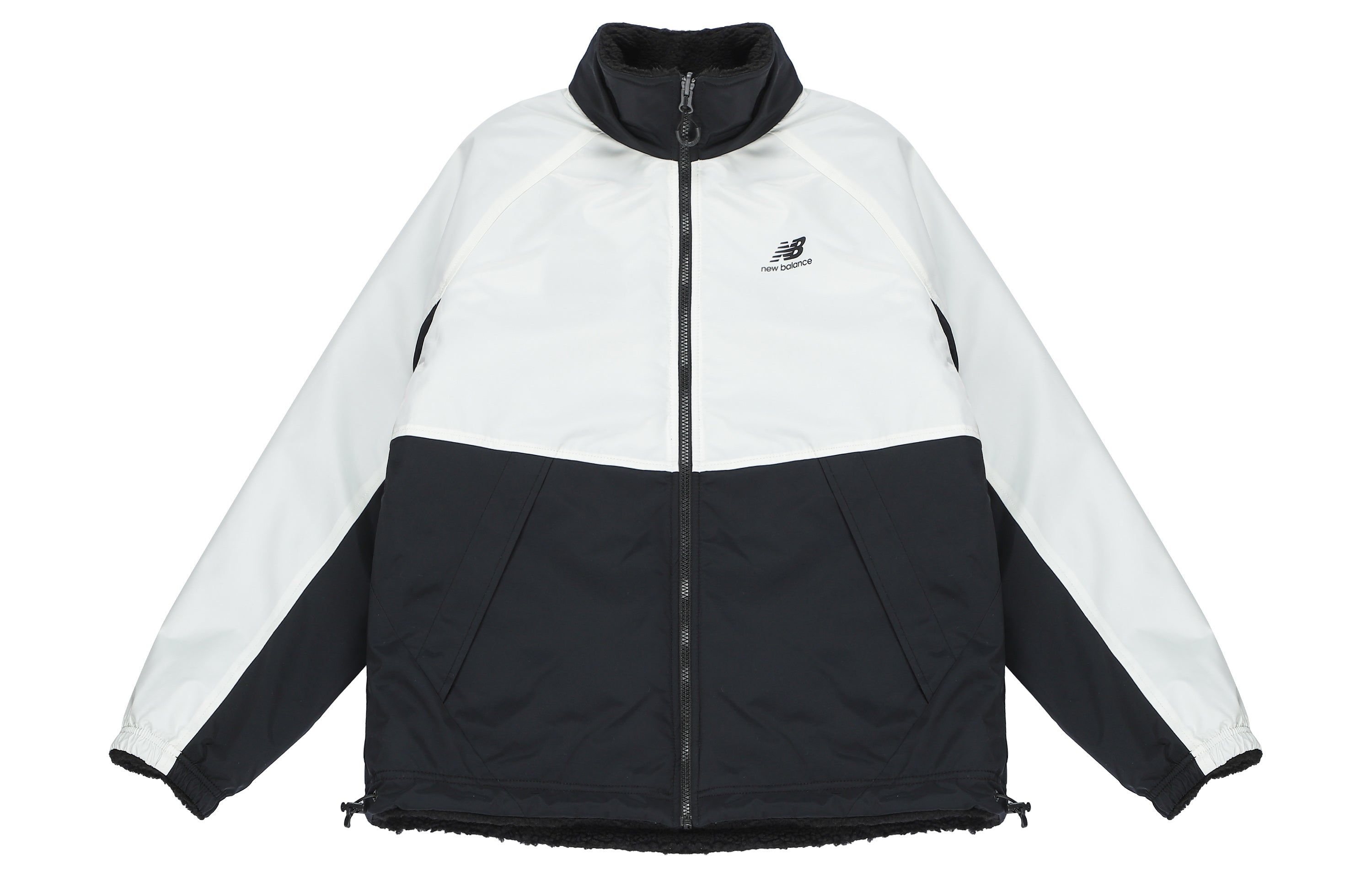 New Balance Sports Warm Reversible Jacket 'White Black' 6DC39703-BK sold by KicksCrew product image thumbnail 3