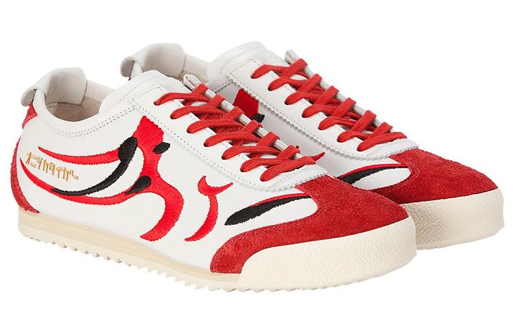 (WMNS) Onitsuka Tiger Mexico 66 Deluxe 'White Red' 1182A187-101 sold by KicksCrew product image thumbnail 2