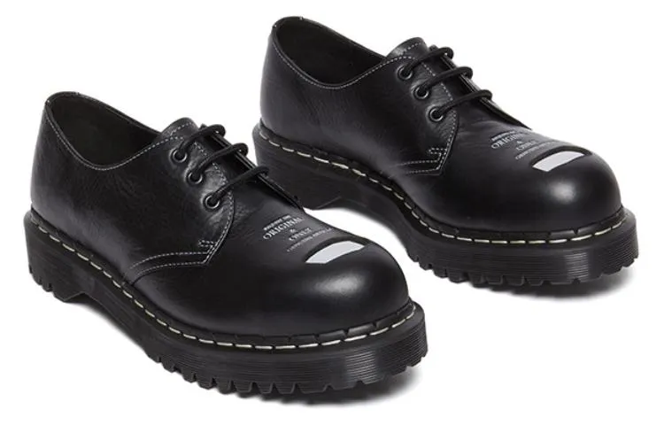 Dr. Martens 1461 Bex Exposed Steel Toe Oxford Shoes 'Black' 31503001 sold by KicksCrew product image thumbnail 2