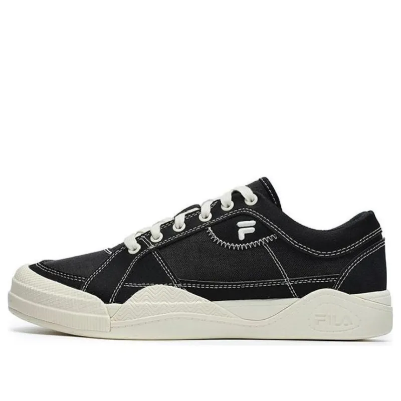 (WMNS) FILA FUSION Street Sports Shoes 'Black White' T12W232311FBA sold by KicksCrew