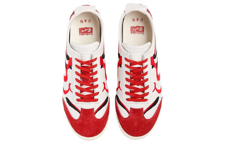 (WMNS) Onitsuka Tiger Mexico 66 Deluxe 'White Red' 1182A187-101 sold by KicksCrew product image thumbnail 3