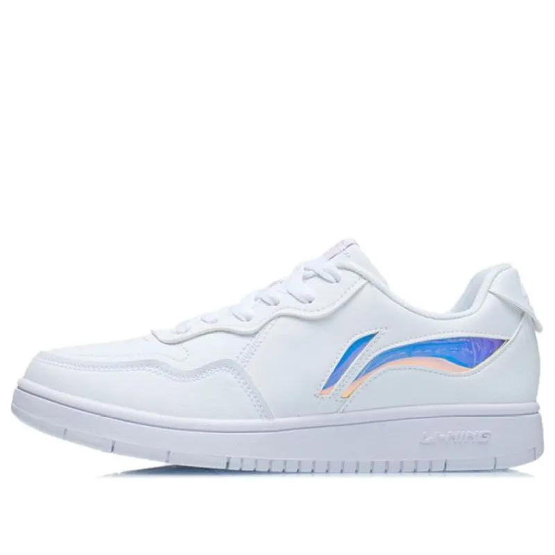 (WMNS) Li-Ning Skate Shoes 'White Laser' AGCR318-1 sold by KicksCrew