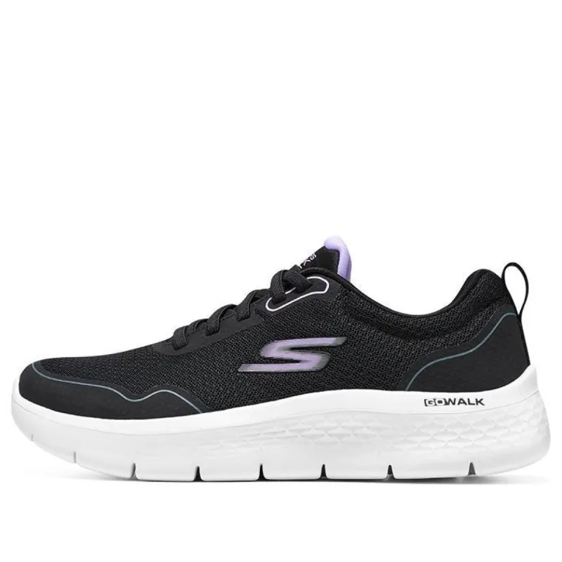 (WMNS) Skechers Go Walk Flex 'Night Galaxy - Black Lavender' 124977-BKLV sold by KicksCrew