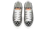 (WMNS) LOUIS VUITTON Out Sneakers 'Black White Monogram with Brown' 1A9FNL sold by KicksCrew