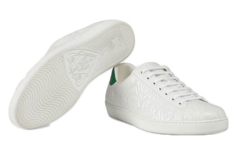 Gucci Ace G 'Rhombus  White' 598833-0R0A0-9063 sold by KicksCrew