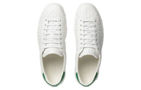 Gucci Ace G 'Rhombus  White' 598833-0R0A0-9063 sold by KicksCrew