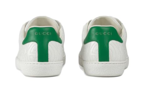 Gucci Ace G 'Rhombus  White' 598833-0R0A0-9063 sold by KicksCrew
