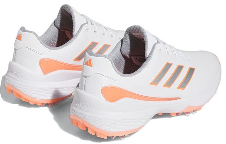 (WMNS) Adidas ZG23 Golf Shoes 'Cloud White Silver Metallic Coral Fusion' GZ2176 sold by KicksCrew product image thumbnail 4