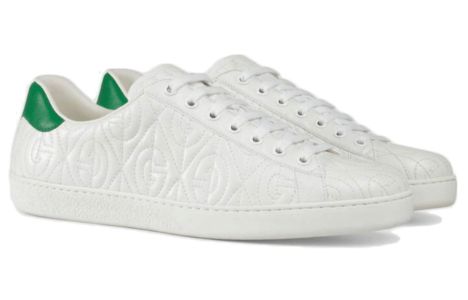 Gucci Ace G 'Rhombus  White' 598833-0R0A0-9063 sold by KicksCrew