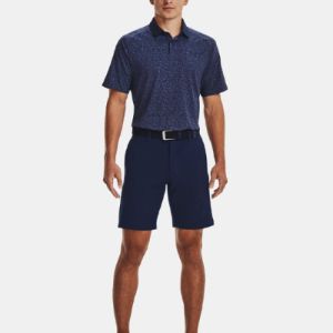 Under Armour Iso-Chill Heather Polo Shirt 'Navy' 1377294-410 sold by KicksCrew
