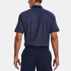 Under Armour Iso-Chill Heather Polo Shirt 'Navy' 1377294-410 sold by KicksCrew