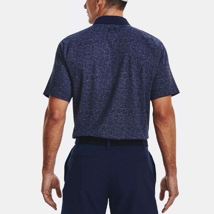 Under Armour Iso-Chill Heather Polo Shirt 'Navy' 1377294-410 sold by KicksCrew product image thumbnail 4
