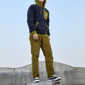 Vans Authentic Chino Cord Relaxed Trousers 'Olive Green' VN0A5FK3YXH sold by KicksCrew