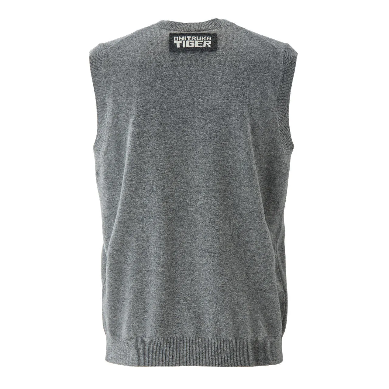 Onitsuka Tiger Knit Vest 'Heather Grey' 2183B366-020 sold by KicksCrew product image thumbnail 2
