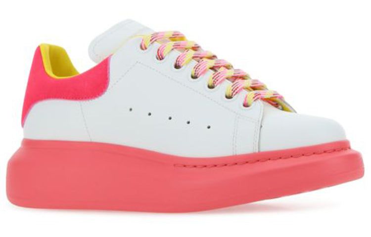(WMNS) Alexander McQueen Oversized Sneakers 'White Pink Yellow' 553770WIB9N9555 sold by KicksCrew product image thumbnail 2