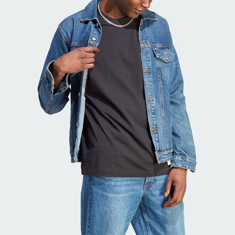 adidas Lounge Tee 'Black' IB6165 sold by KicksCrew product image thumbnail 4