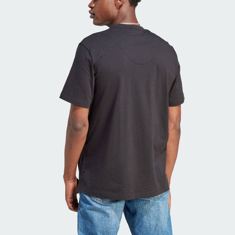 adidas Lounge Tee 'Black' IB6165 sold by KicksCrew product image thumbnail 3
